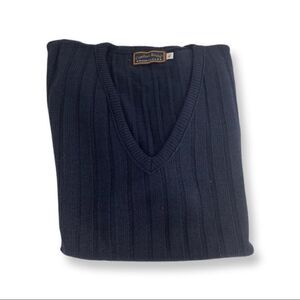 NWT Men’s Navy Blue Comfort Knits Sweater Vest  